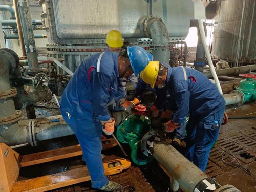 機電儀齊上陣 鹽堿分公司維修車間排兵布陣戰檢修